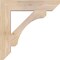 Ekena Millwork Legacy Slat Smooth Bracket, Douglas Fir, 3 1/2"W x 20"D x 20"H BKT04X20X20LEC06SDF - alternate 3